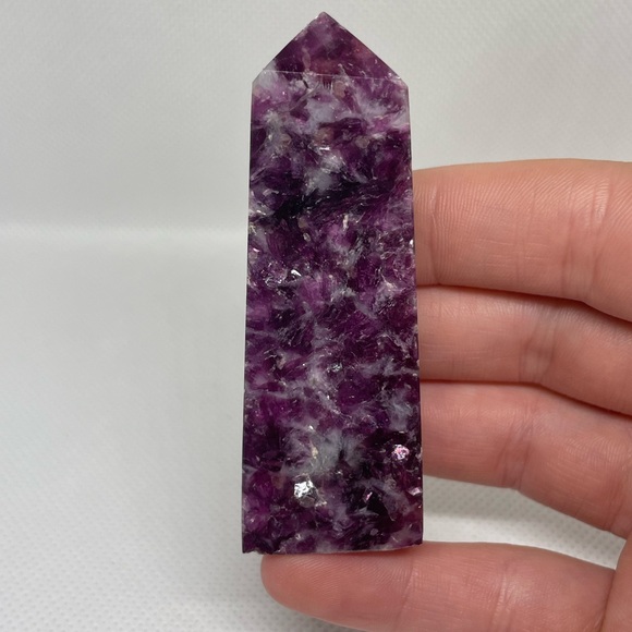 Lepidolite Crystal Tower - Picture 2 of 2